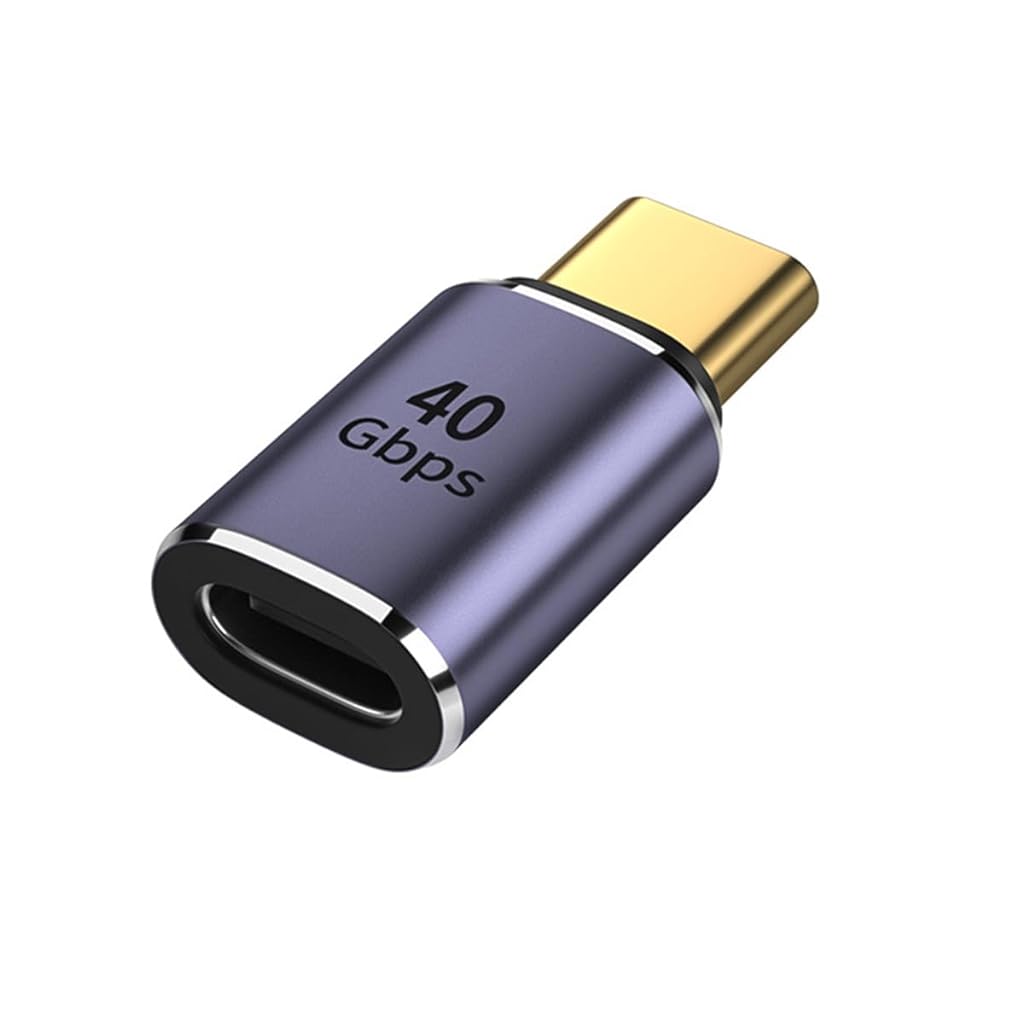 Verilux USB C Adapter, Type C Male to Type C Female Adapter 100W Fast Charging Type C Adapter Support 8K@60Hz & Data Sync USB C Adapter Compatible for Thunderbolt 3/4, MacBook Pro/Air Verilux USB C Adapter, Type C Male to Type C Female Adapter 100W Fast Charging Type C Adapter Support 8K@60Hz & Data Sync USB C Adapter Compatible for Thunderbolt 3/4, MacBook Pro/Air